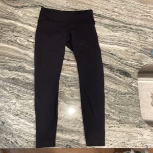 Black lulu lemon leggings